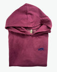 Recycled Pullover Hoodie - Plum
