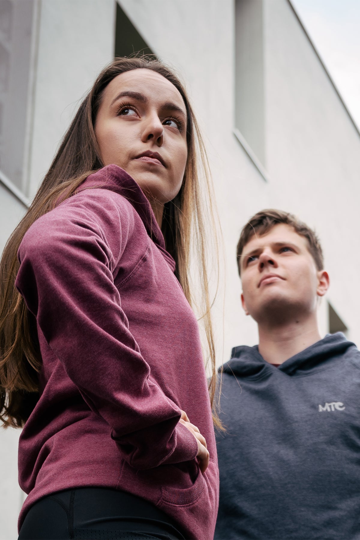 Recycled Pullover Hoodie - Navy